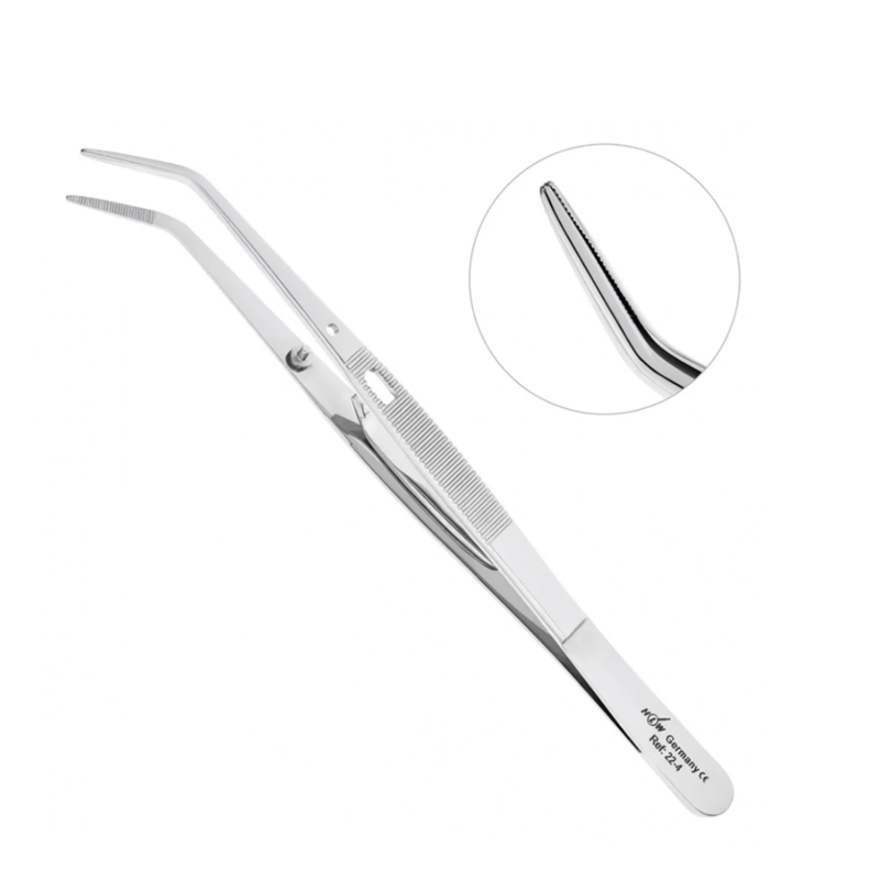 Пинцет с зажимом 15см 22-4 купить