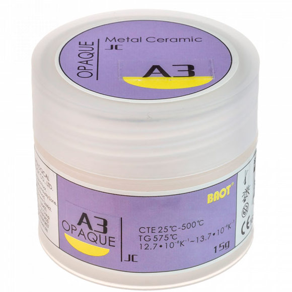 Металлокерамика опак порошковый JC / Opaque JC Powder A3 15 гр BAOT ОПОР1505 купить