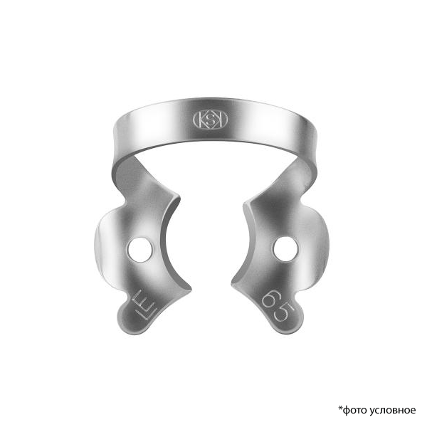 Клампы для раббердама / Rubber Dam Clamps 1шт №65  Dentech Corporation, Япония купить