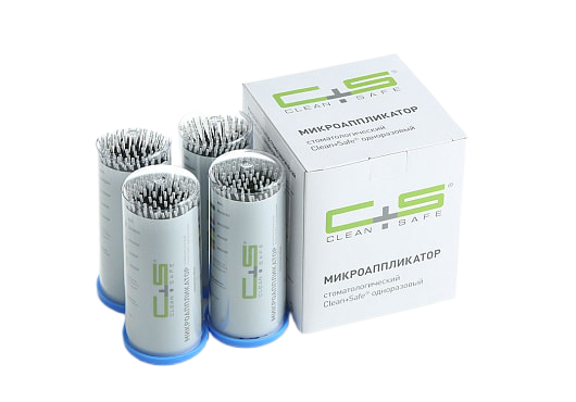 Микроаппликаторы Clean+Safe 100шт X-slim купить