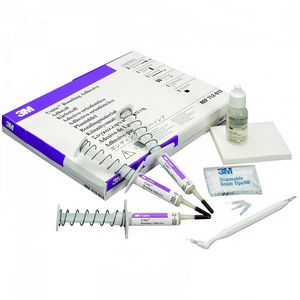 Адгезив Юнит Бондинг х/о для брекетов набор в шприцах / Unite Bonding Adhesive 5гр х 3шт 712-012 купить