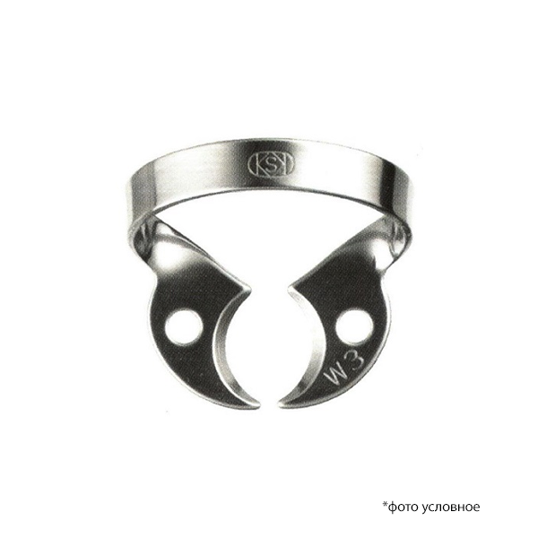 Клампы для раббердама / Rubber Dam Clamps 1шт №W3 купить