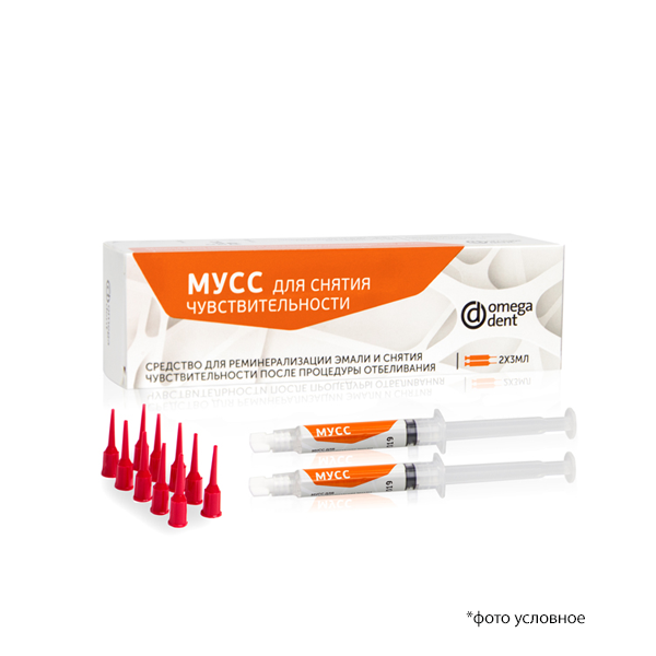 Мусс для снятия чувствительности шприц 3мл купить