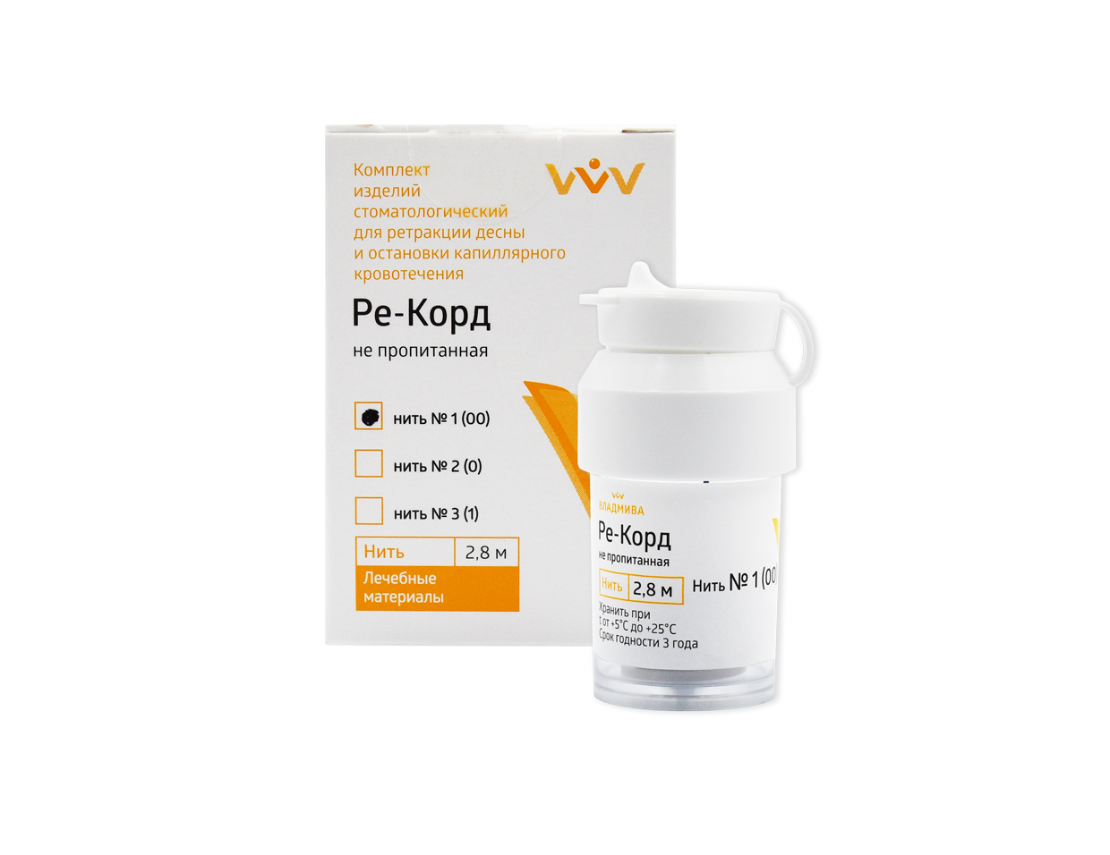 Ре-Корд Нить №1 (00), не пропитанная, 2,8м купить