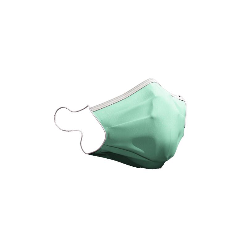Маска 3-сл Premier Standart зеленый 50шт Medicom SAFE+MASK